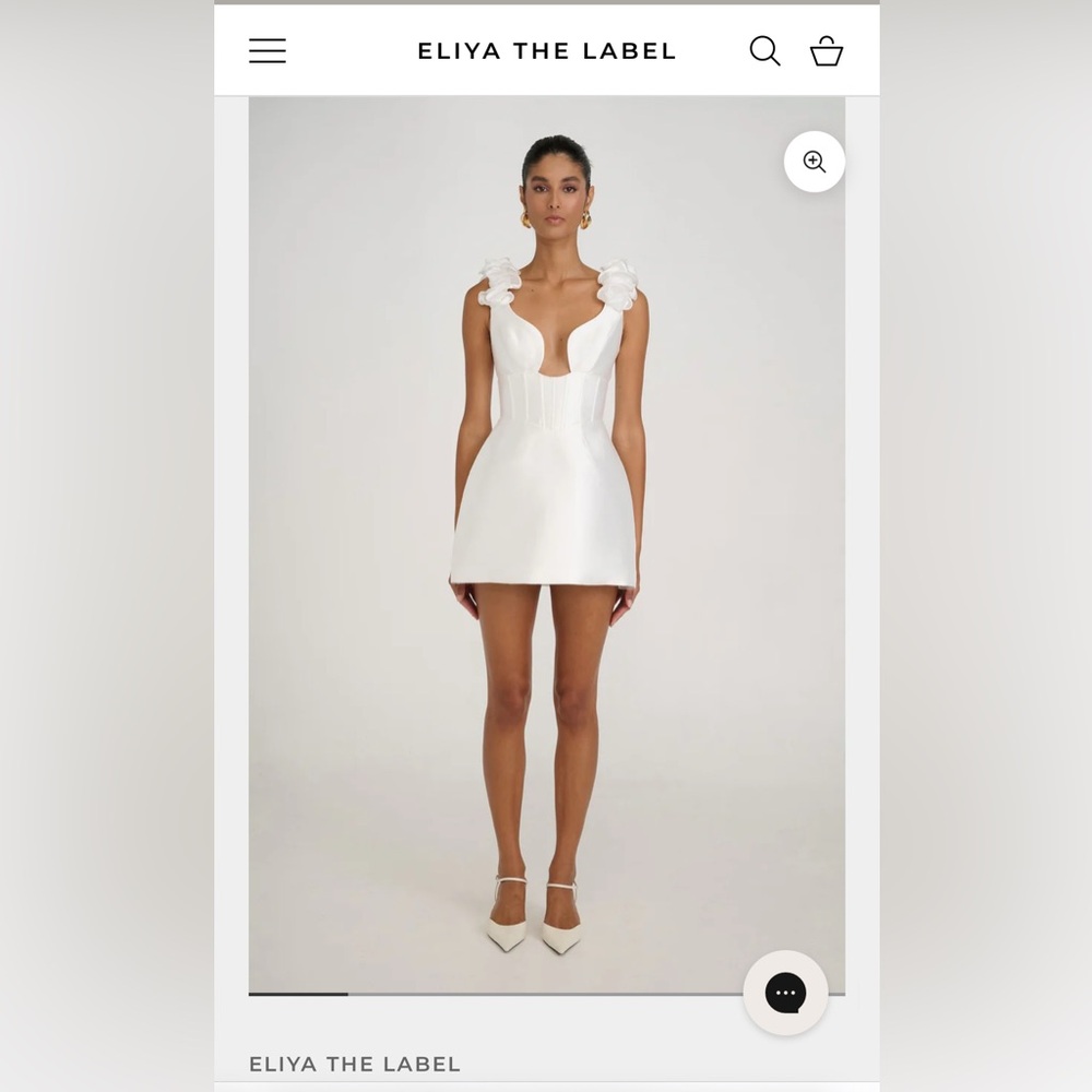 Eliya The Label White Taria Dress
